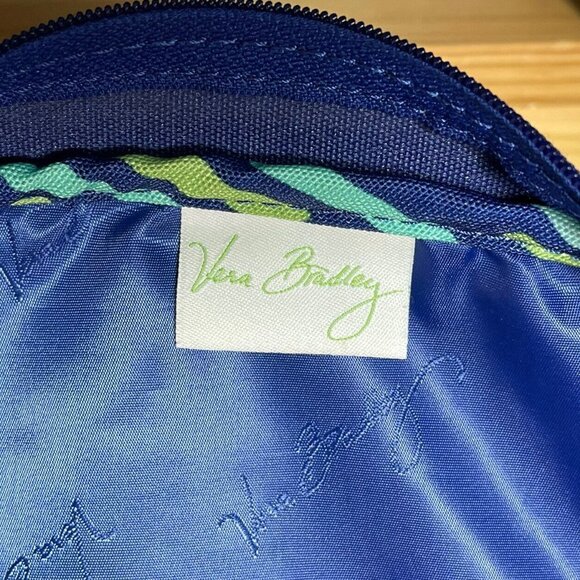 VERA BRADLEY Katalina Showers Backpack In Blue/Green - Picture 5 of 11